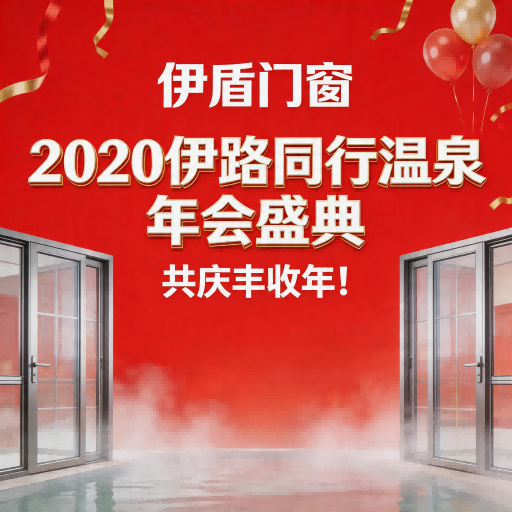 伊盾門窗舉辦“2020伊路同行溫泉年會盛典”，共慶豐收年！