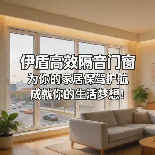 伊盾高效隔音門窗，為您的家居保駕護航的安全門窗！