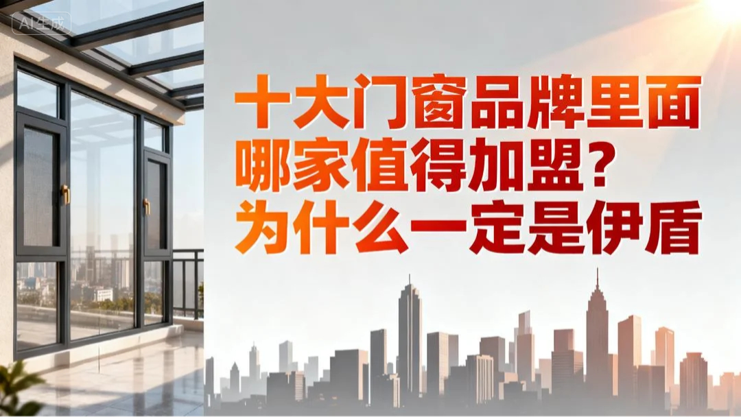 十大門窗品牌里面哪家值得加盟?為什么一定要選伊盾! 十大門窗品牌里面哪家值得加盟?為什么一定要選伊盾!
