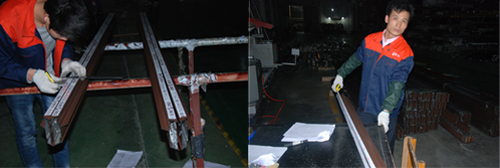 伊盾門窗一線生產(chǎn)員工