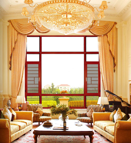 伊盾門窗斷橋鋁窗戶