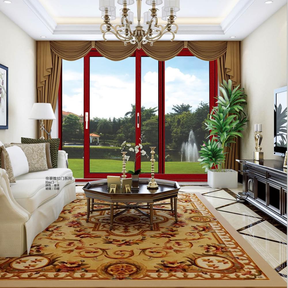 伊盾帝豪陽臺入戶花園推拉門