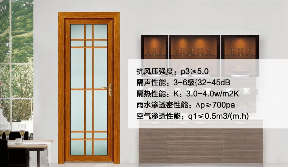 b銀盾入戶式平開門產品參數