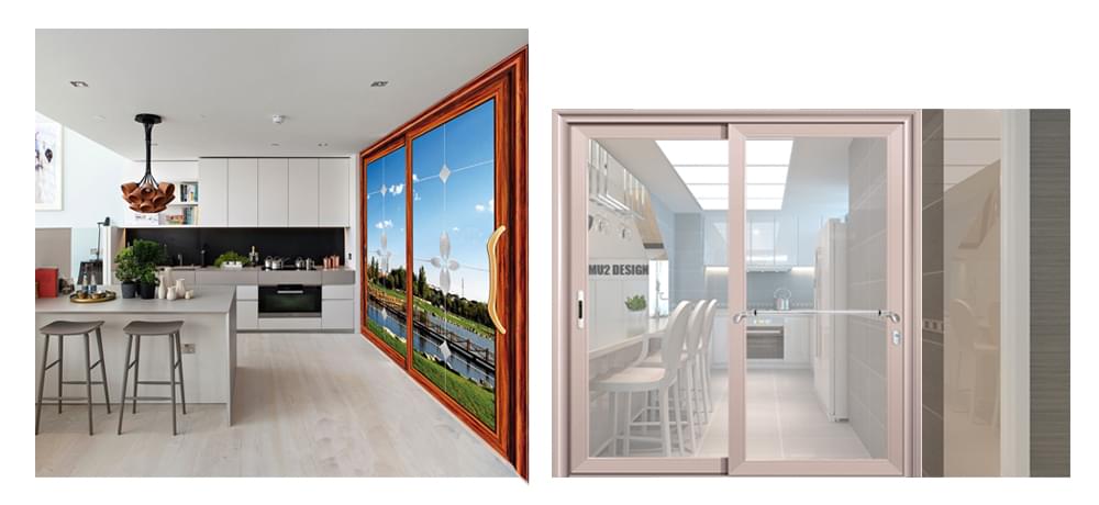 金盾廚房推拉門應(yīng)用場景