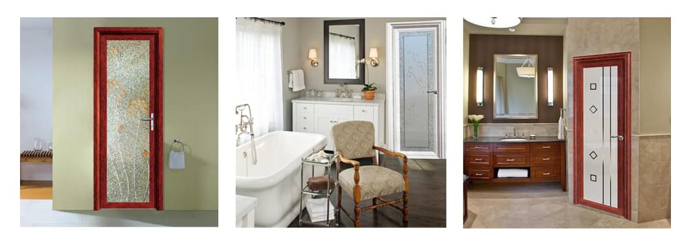 銀弧衛生間平開門應用場景